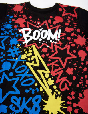 Hey Boom Erkek Çocuk T-shirt Pantolon Takım - 5