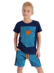 Hi Boy T-shirt&Shorts Set - MSHB&G