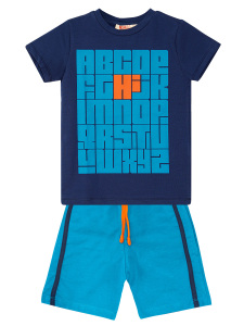 Hi Boy T-shirt&Shorts Set - 3