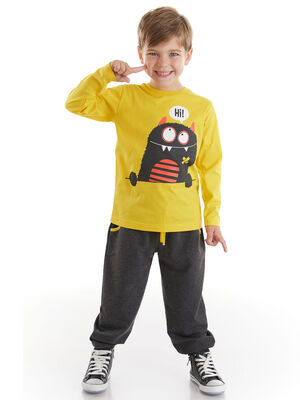 Hi Monster Boy T-shirt&Pants Set - 1