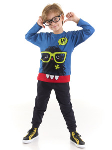 Hi Monster Erkek Çocuk T-shirt Pantolon Takım - 1