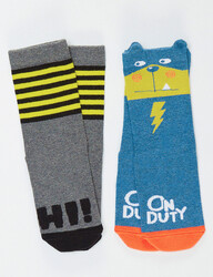 Hi&Duty Boy 2-Pack Socks Set - Thumbnail