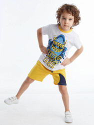 Hug Shark Erkek Çocuk T-shirt Şort Takım - MSHB&G