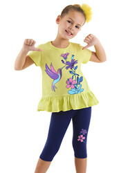 Humming Bird Girl T-shirt&Leggings Set - Thumbnail