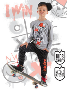 I Win Erkek Çocuk T-shirt Eşofman Altı Takım - MSHB&G