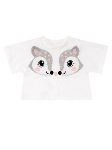İkiz Ceylan Kız Çocuk Yazlık Crop T-shirt Fırfırlı Şort Takım - 5