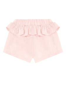 İkiz Ceylan Kız Çocuk Yazlık Crop T-shirt Fırfırlı Şort Takım - 9