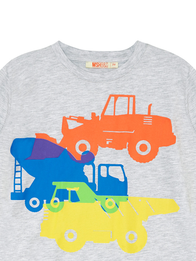 Construction Boy T-shirt&Pants Set - 8