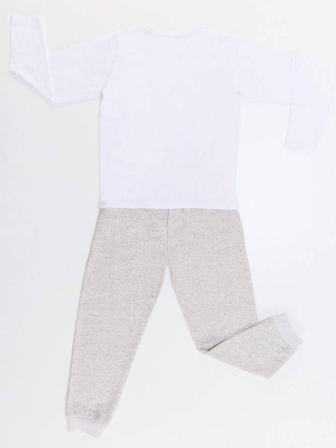 İnşaat Araçları Erkek Çocuk T-shirt Pantolon Takım - 4