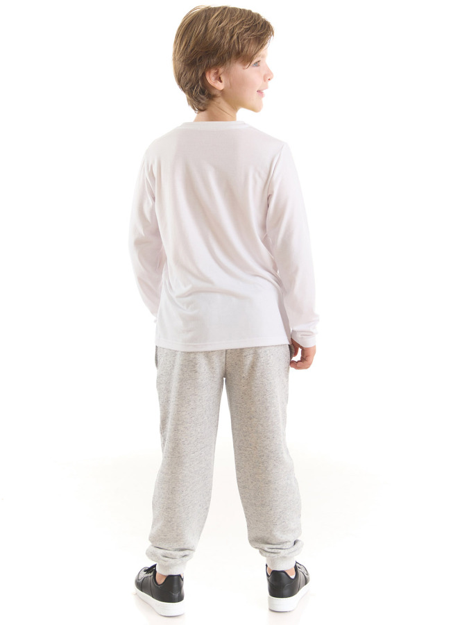 İnşaat Araçları Erkek Çocuk T-shirt Pantolon Takım - 2