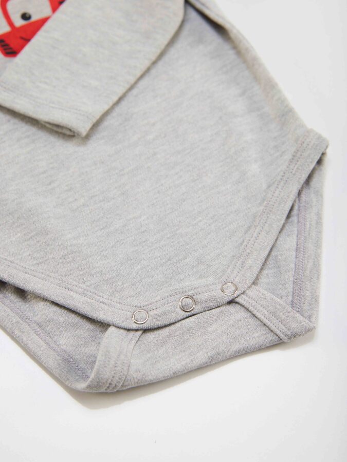 İtfaiye Erkek Bebek Body Tayt-Pantolon Takım - 8