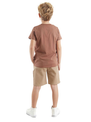 Jeep Mood Boy T-shirt&Twill Shorts Set