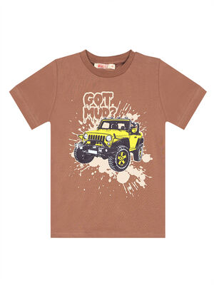 Jeep Mood Boy T-shirt&Twill Shorts Set