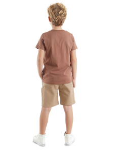 Jeep Mood Erkek Çocuk T-shirt Gabardin Şort Takım - 2