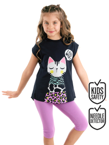 Jungle Cat Girl T-shirt&Leggings Set - MSHB&G