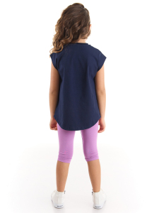 Jungle Cat Girl T-shirt&Leggings Set - 2