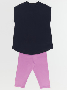 Jungle Cat Girl T-shirt&Leggings Set - 4