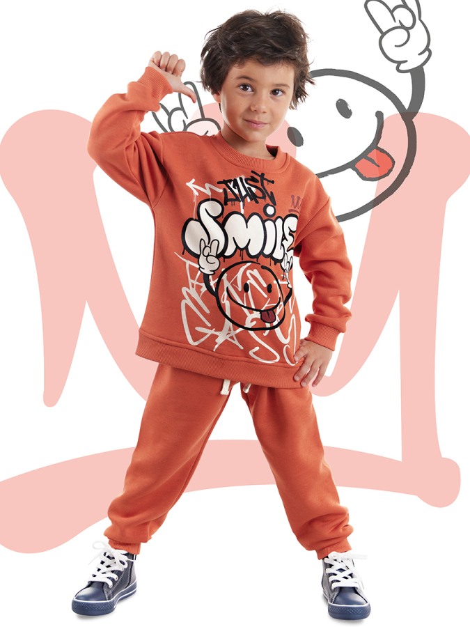 Just Smile Boy Tracksuit - 1