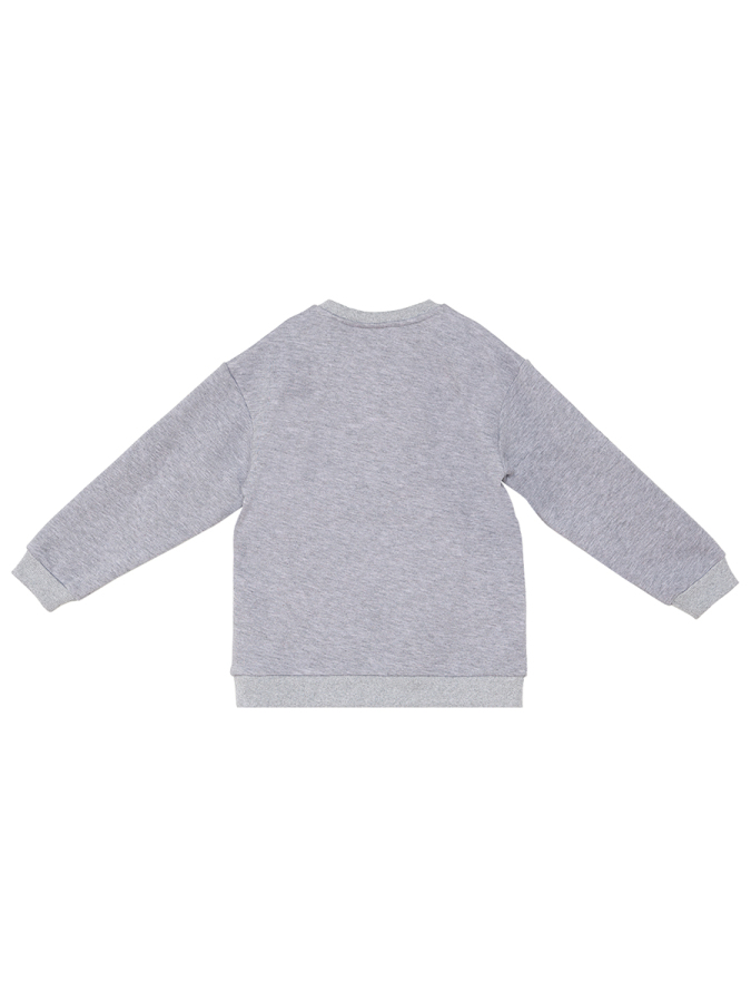 Just Smile Erkek Çocuk Gri Sweatshirt - 4
