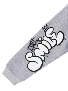 Just Smile Erkek Çocuk Gri Sweatshirt - 6