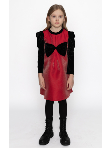 Kadife Kollu Parti Elbisesi - SheShe