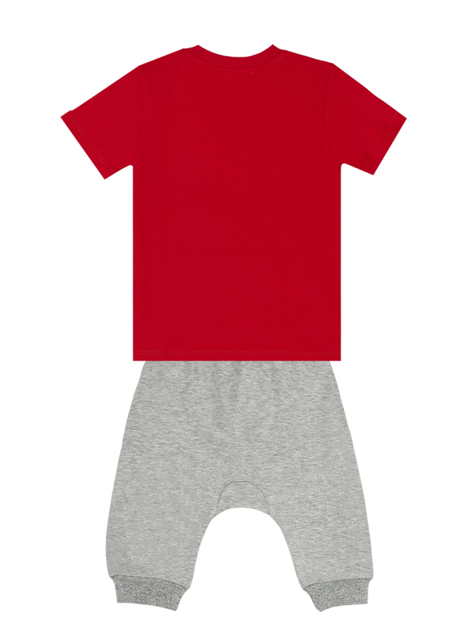 Kahkaha Erkek Çocuk T-shirt Kapri Şort Takım - 4