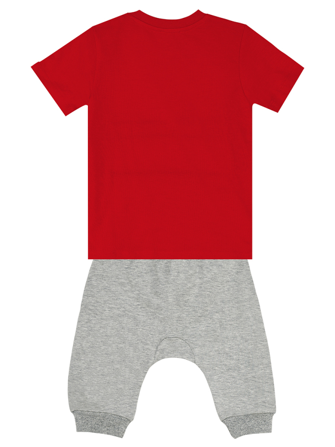 Kahkaha Erkek Çocuk T-shirt Kapri Şort Takım - 4
