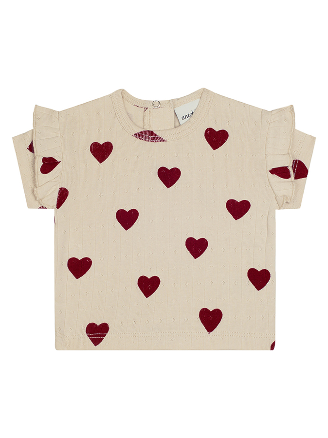 Kalp Jakar Tshirt Tayt Set - 5