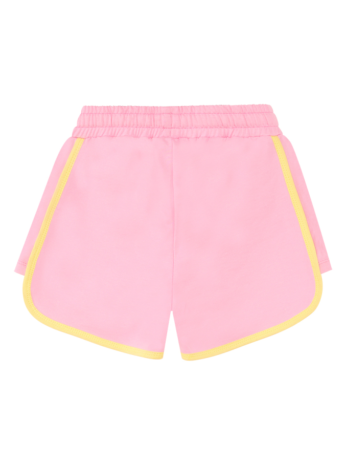 Kalpli Kız Çocuk Yazlık T-shirt Şort Takım - 9