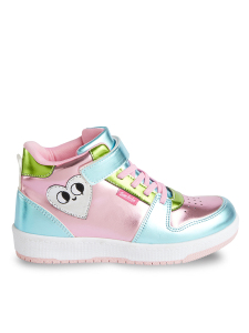 Hologram Kız Çocuk Pembe Sneakers Spor Ayakkabı - 4