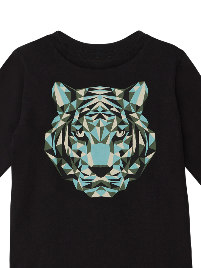 Kamuflaj Kaplan Erkek Çocuk Uzun Kollu T-shirt Pantolon Takım - 8