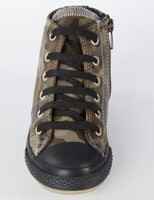 Kamuflaj Yeşil Erkek-Kız Sneakers - 2