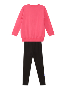 Kanka Kediler Kız Çocuk T-shirt Tayt Takım - 5