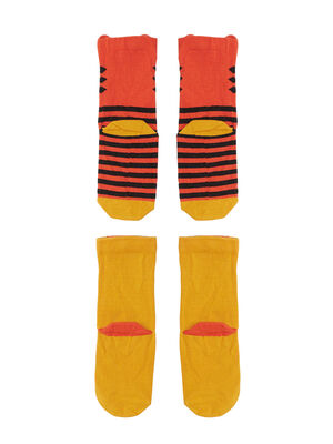 Kaplan Erkek Çocuk 2'li Soket Çorap Takım