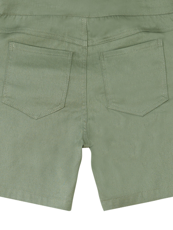 Kaplan Erkek Çocuk Yazlık Polo Yaka T-shirt Gabardin Şort Takım - 2