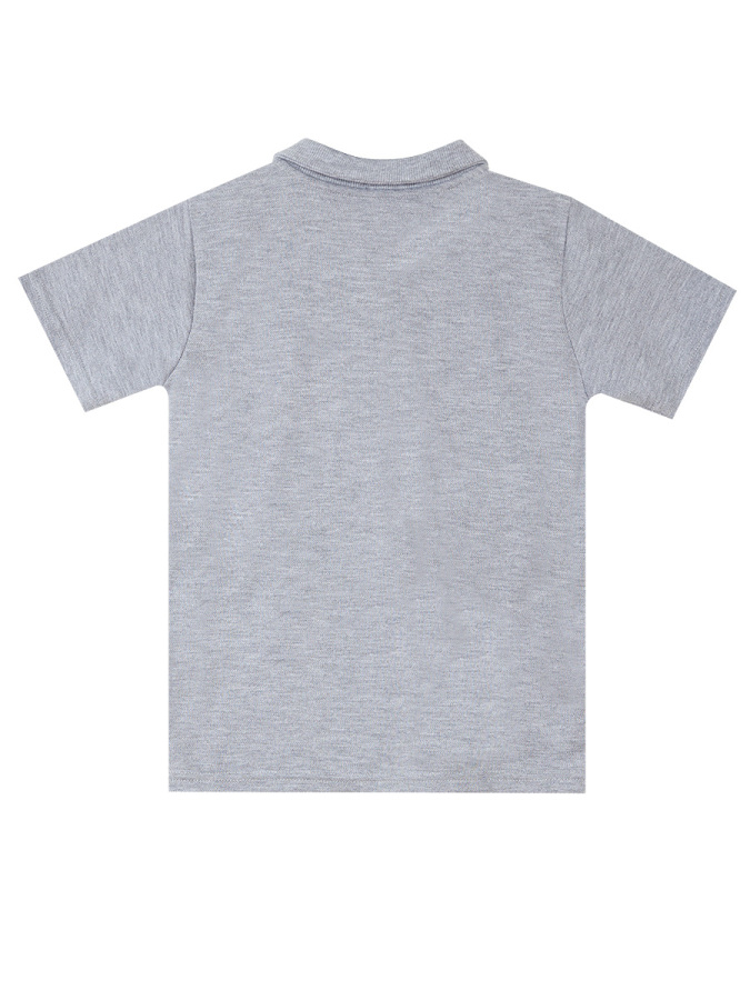 Kaplan Erkek Çocuk Yazlık Polo Yaka T-shirt Gabardin Şort Takım - 7