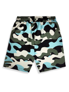 Erkek Çocuk Takım Kaplan Baskılı %100 Pamuk T-Shirt Şort Yazlık Takım - 10