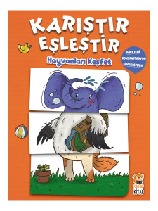 Karıştır Eşleştir - Hayvanları Keşfet - Sincap Kitap
