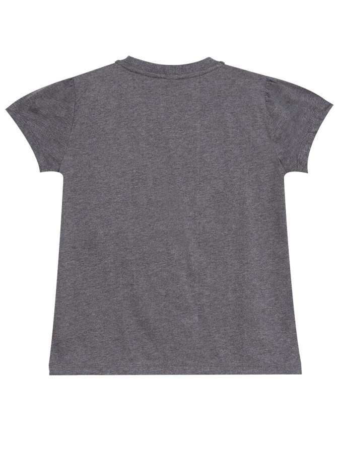 Kedili Kız Çocuk Yazlık T-Shirt Tayt Takım - 7