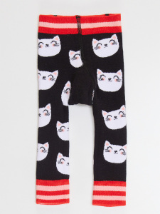 Kedi Kız Bebek Body Tayt-Pantolon Takım - 9