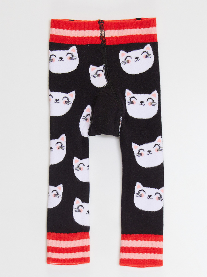 Kedi Kız Bebek Body Tayt-Pantolon Takım - 9
