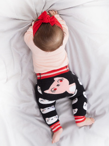 Kedi Kız Bebek Body Tayt-Pantolon Takım - Denokids