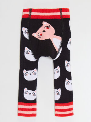 Cat Baby Girl Leggings - 2