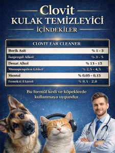 Kedi Kulak ve Göz Temizleme Bakım Seti 2’li - 5
