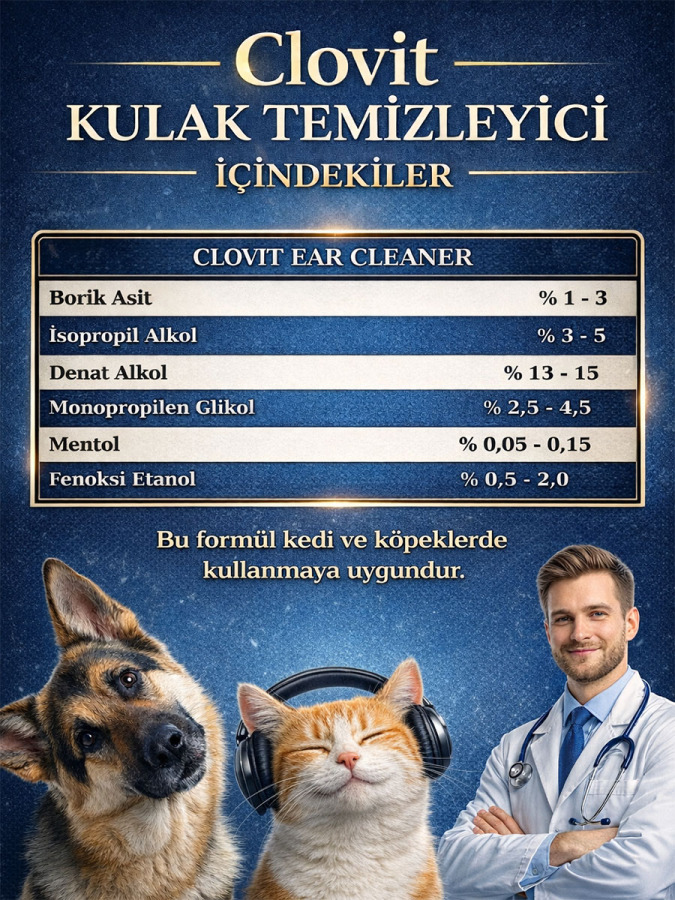 Kedi Kulak ve Göz Temizleme Bakım Seti 2’li - 5