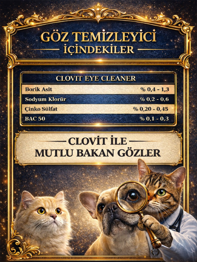 Kedi Kulak ve Göz Temizleme Bakım Seti 2’li - 4