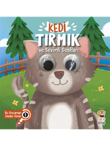 Kedi Tırmık-Sevimli Dostlar-Kocaman Gözler 1 - Sincap Kitap