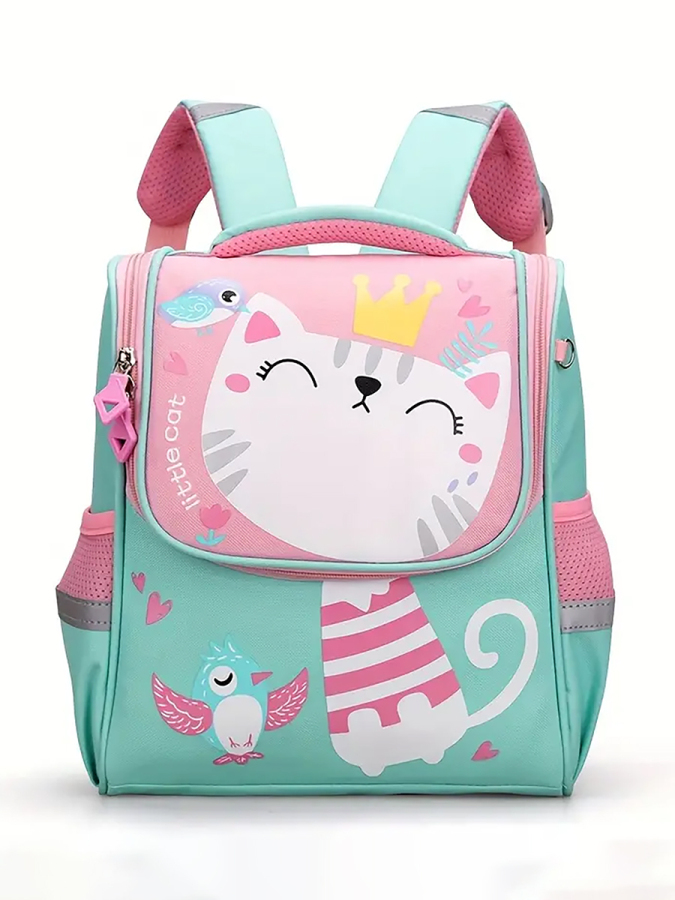 Kedicik Kız Çocuk Okul-Anaokul Sırt Çantası - 1