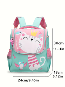 Kedicik Kız Çocuk Okul-Anaokul Sırt Çantası - 2