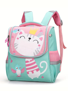 Kedicik Kız Çocuk Okul-Anaokul Sırt Çantası - 3